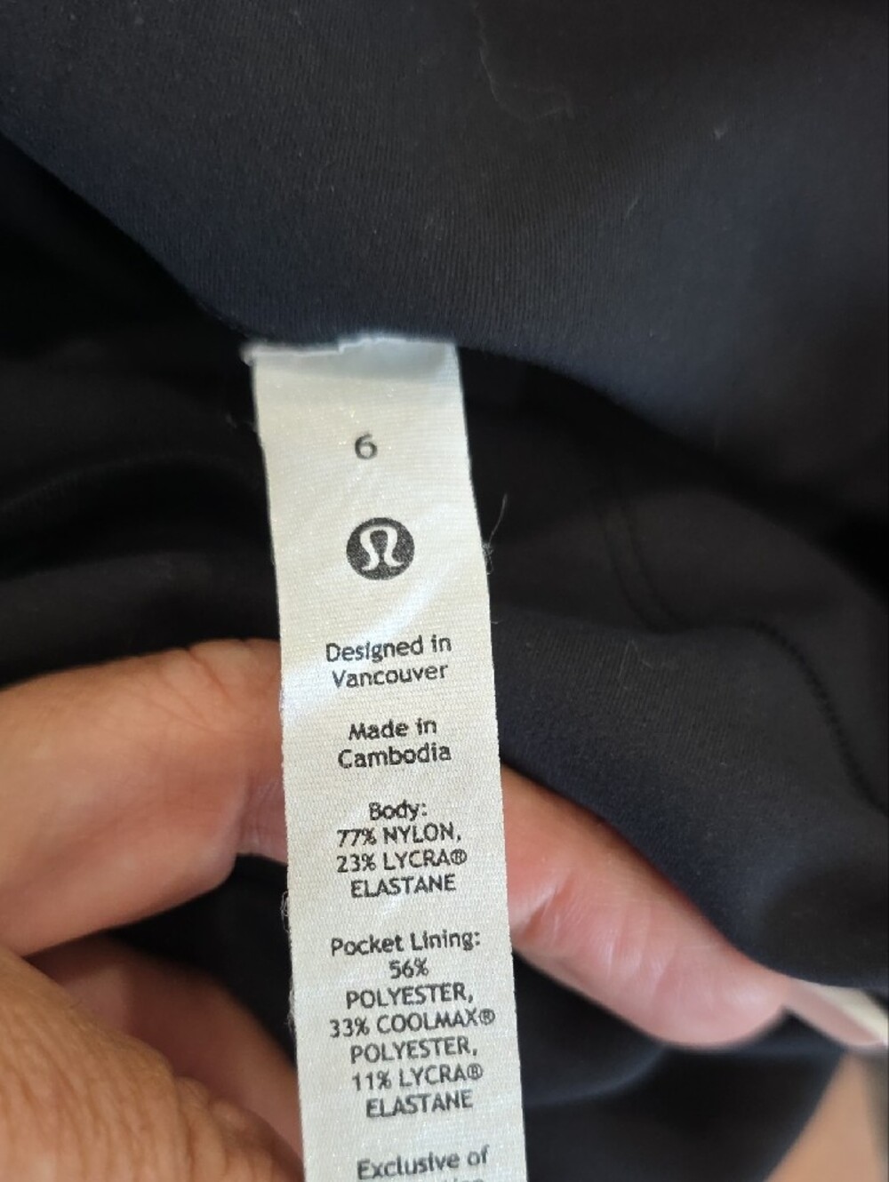 lululemon athletica Black High-Rise Leggings - Picture 6 of 6